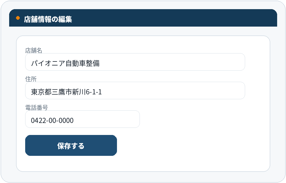 店舗情報